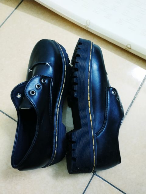 Giày da nữ mũi tròn buộc dây cực đẹp (có ảnh thật cuối) | BigBuy360 - bigbuy360.vn