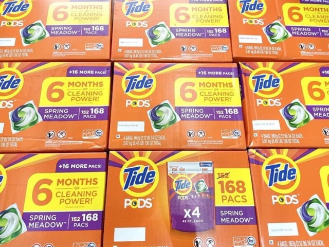 Viên giặt xả Tide Pods -42 viên