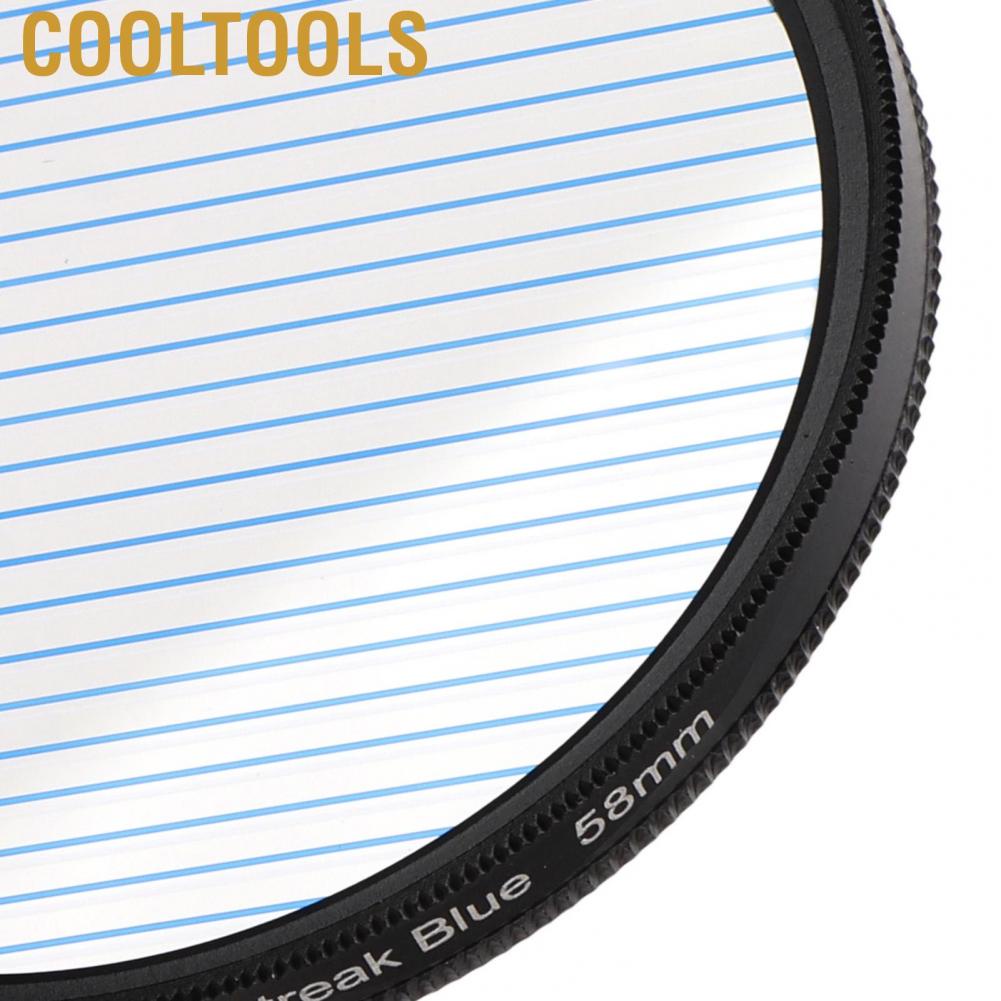 Cooltools Junestar Blue Streak Special Effects Filter Anamorphic Optical Glass for Nikon Camera Accessory