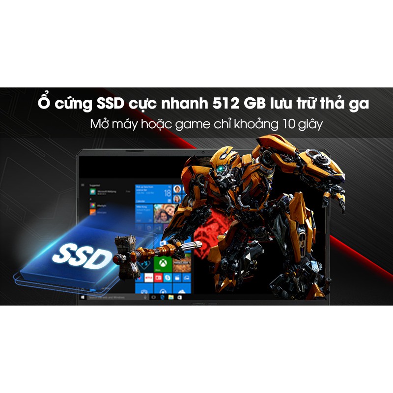 [Mã ELMS5TR giảm 5% đơn 5TR] Laptop Asus Gaming TUF FX505D R7 3750H/8GB/512GB/4GB GTX1650/Win10 (AL003T) | BigBuy360 - bigbuy360.vn