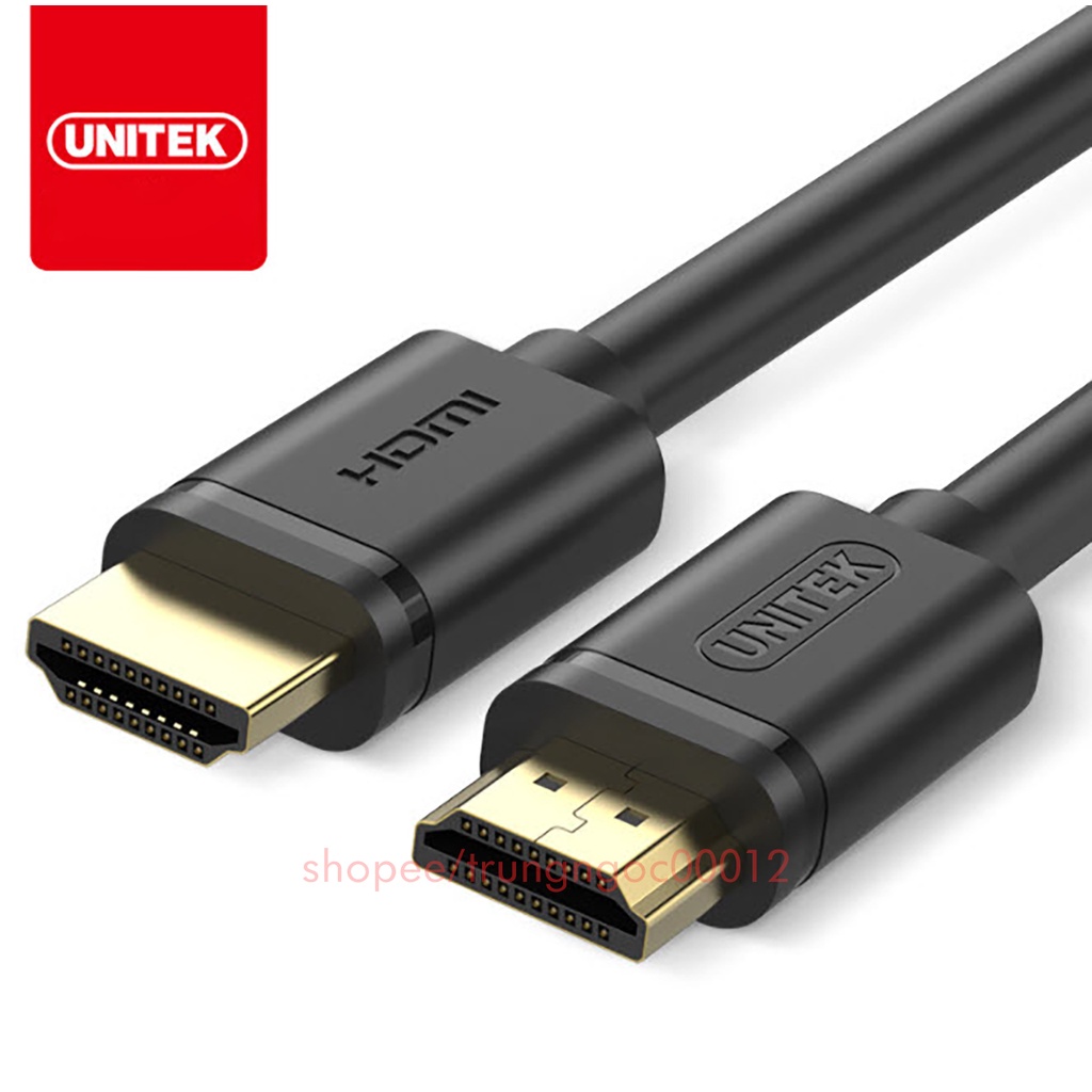 [HCM] Cáp HDMI UNITEK Ultra 4k 1,5M/ 2M/ 3M/ 5M / 10M Chống Nhiễu rất Tốt