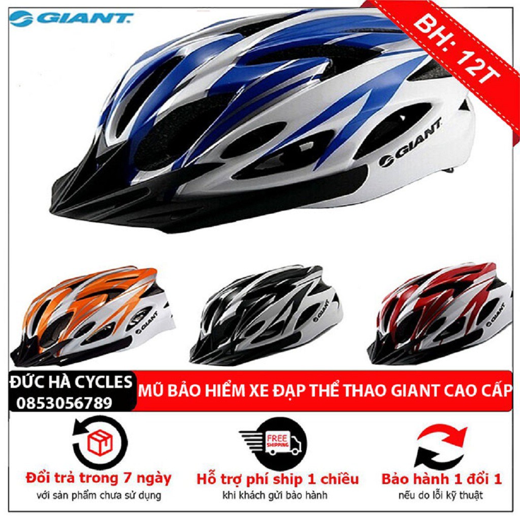 MŨ BẢO HIỂM XE ĐẠP THỂ THAO GIANT CAO CẤP- MŨ BẢO HIỂM XE ĐẠP CAO CẤP