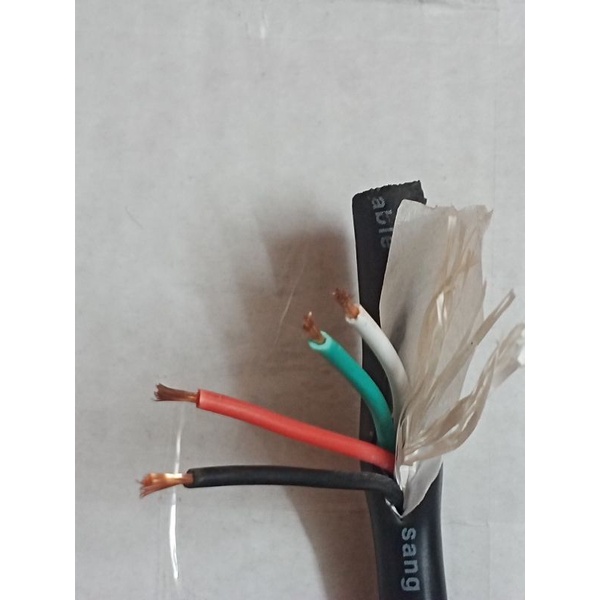 Dây điện 4 lõi 4x0.75mm cho máy CNC,LASER