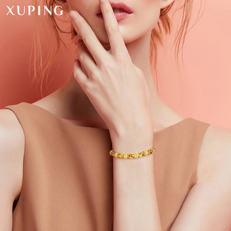 Lắc Tay Nữ Mạ Vàng, Thiết Kế Phong Cách Hàn Quốc - XPLT21