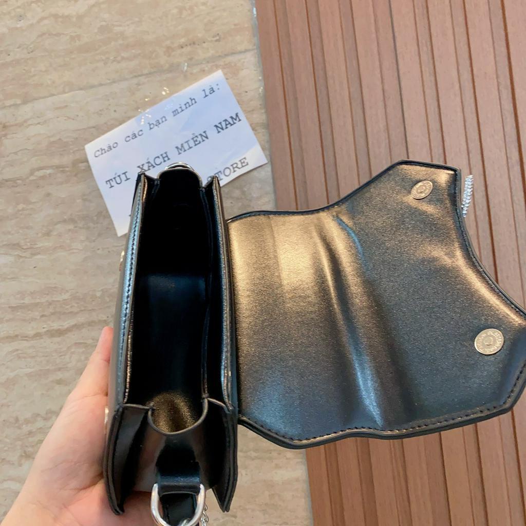 Túi xách đeo chéo nữ hình nơ đính đá sang trọng thời trang Hàn Quốc DIOMI 855