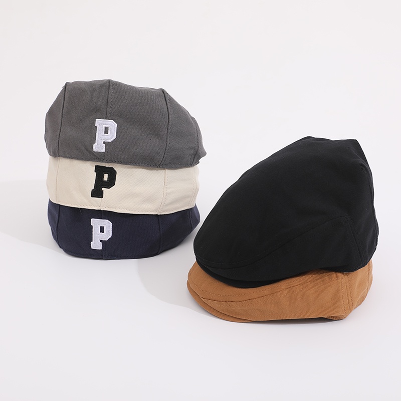Nón Beret In Họa Tiết Dễ Thương Cho Bé