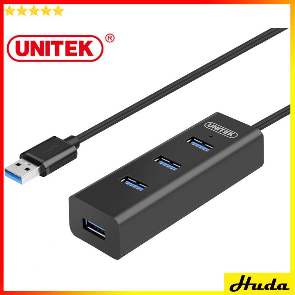 Bộ chia 4 cổng HUB USB 3.0 Unitek Y-3089