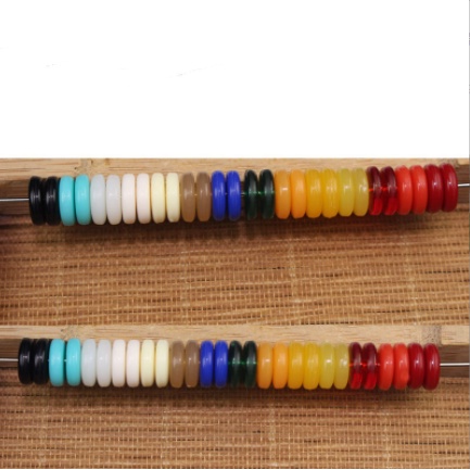 100 Hạt Xỏ Bằng Acrylic Dùng Làm Trang Sức Thủ Công