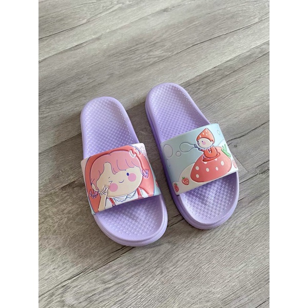 Dép sục gấu má hồng dễ thương cute hàng chuẩn loại 1 kèm ảnh thật