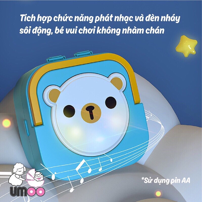 Hộp xúc xắc đèn nhạc Umoo UM 10100