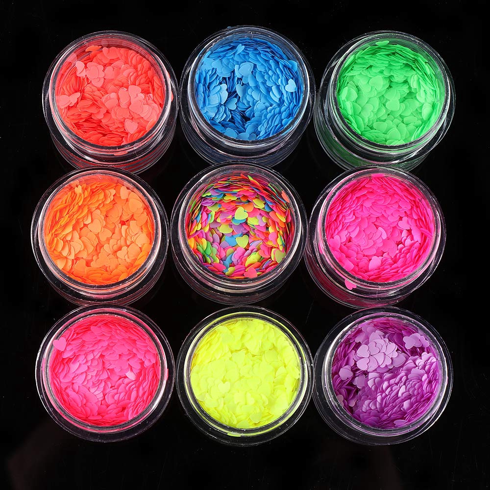 [Hàng mới về] Hộp sequin đính móng trang trí nghệ thuật phát sáng độc đáo