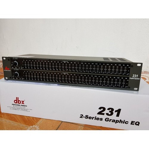 Lọc xì DBX 231EQ- tặng 2 dây canon