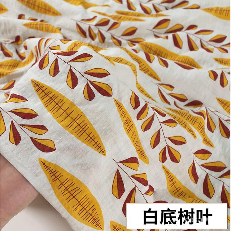 Vải Cotton Lanh Màu Đỏ May Váy Yếm Cho Bé