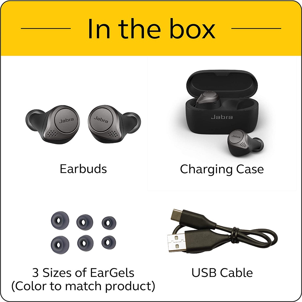 Tai Nghe True Wireless Jabra 75t | Chính Hãng