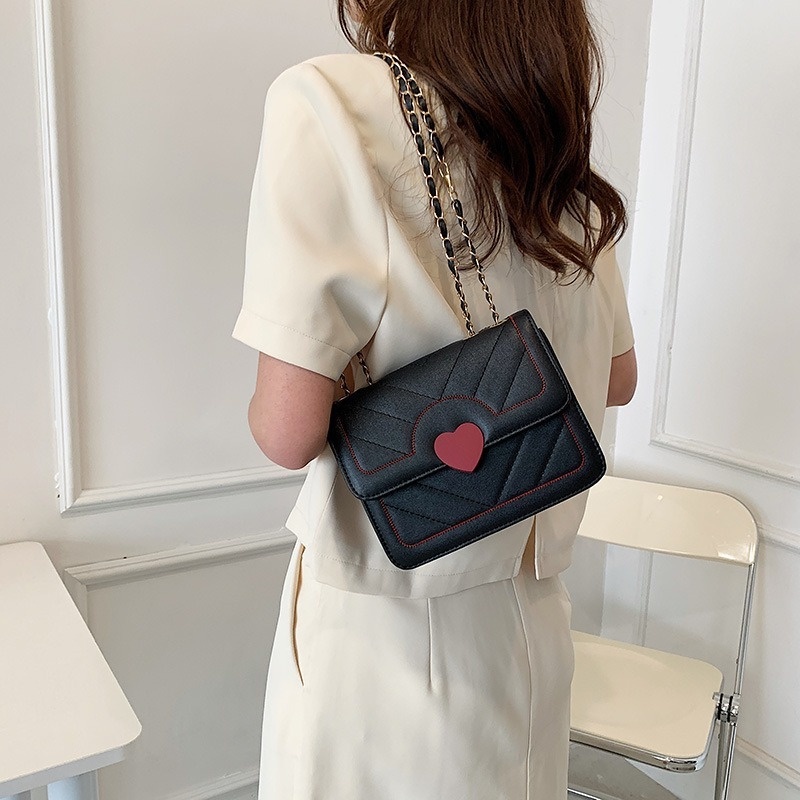 Túi Đeo Chéo Vai Kiểu Vuông Nhỏ Họa Tiết Thêu NB00232