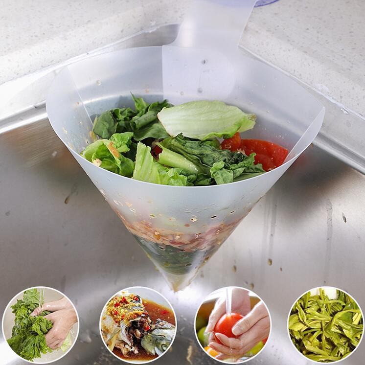 Phễu Lọc Rác Gắn Bồn Rửa Chén Gấp Gọn