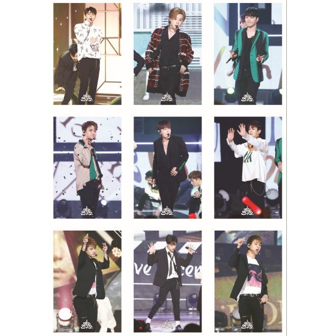 Lomo card ảnh nhóm IKON full 63 ảnh
