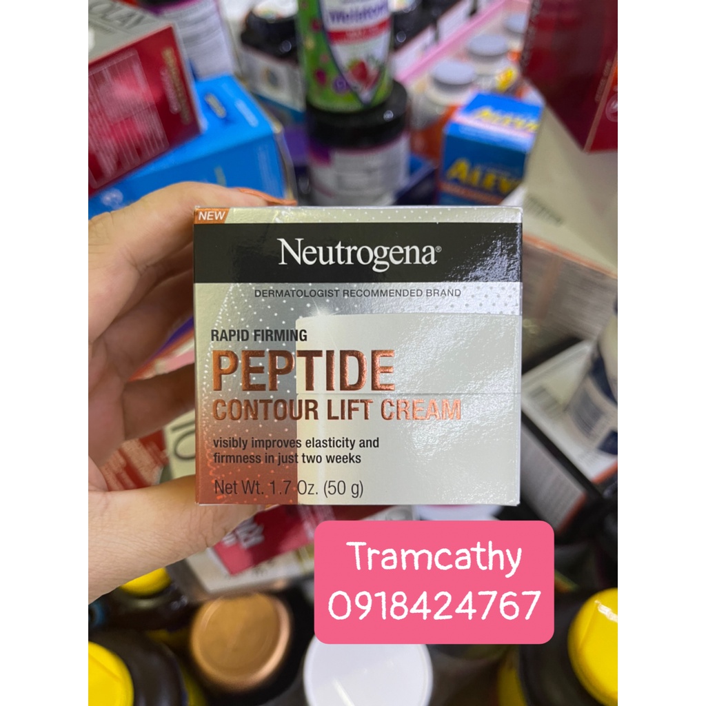 Neutrogena Peptide Kem dưỡng ẩm sâu chống lão hóa căng mịn