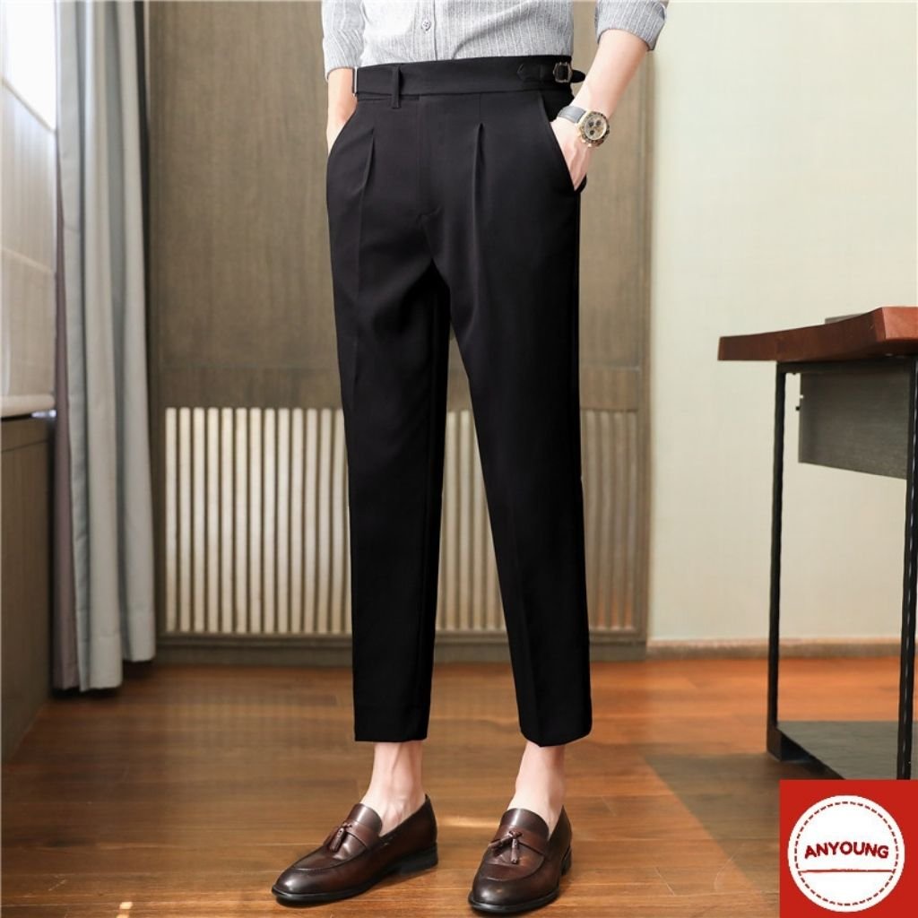 Quần Tây Nam SANMINHCHAU Quần Âu Bó Gấu Phong Cách Hàn Quốc Lịch Lãm Sang Trọng QD311