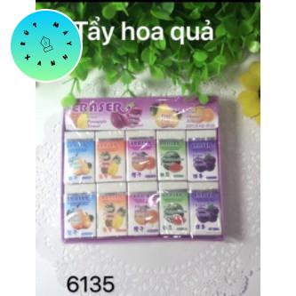 1 hộp =30 viên tẩy hoa quả 6135