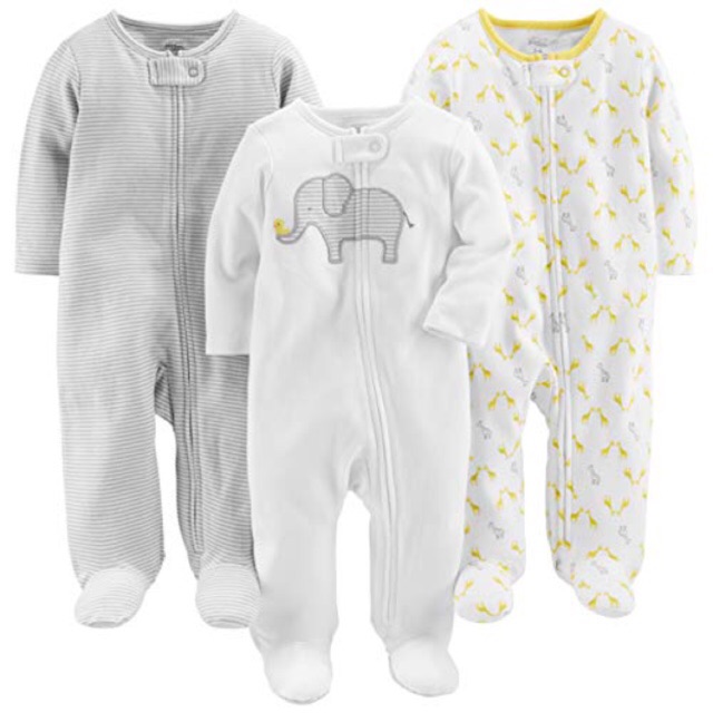 Sleepsuit carter (nỉ bông)