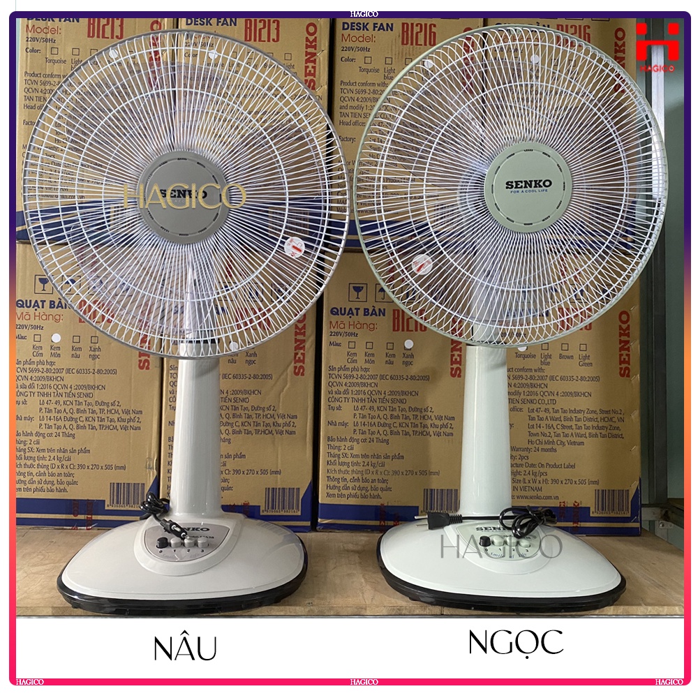 Quạt lỡ thân nhựa B4 Senko L1638