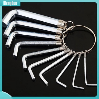 Set 10 chìa vặn vạn năng khóa lục giác nhỏ gọn sửa chữa xe đạp
