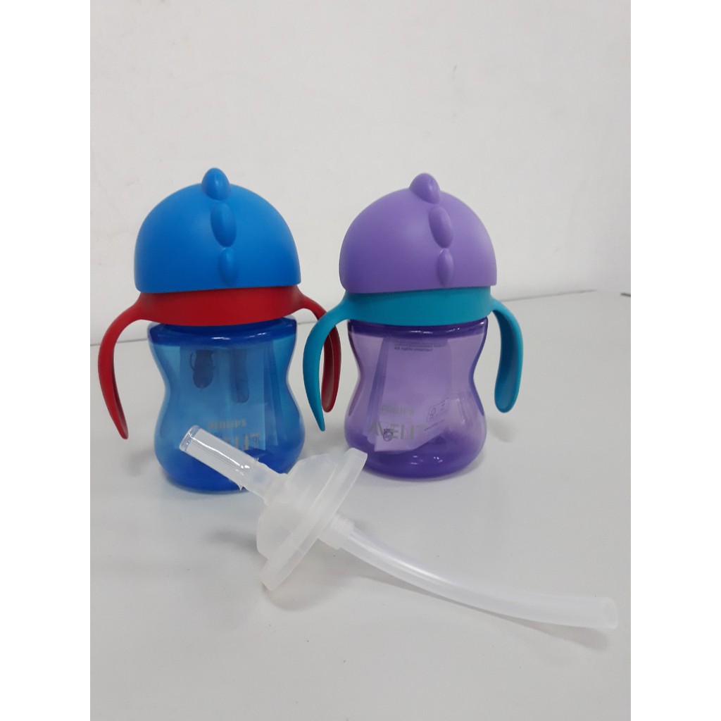 Bình tập uống có ống hút Avent 200ml cho bé từ 9 tháng tuổi 796.00