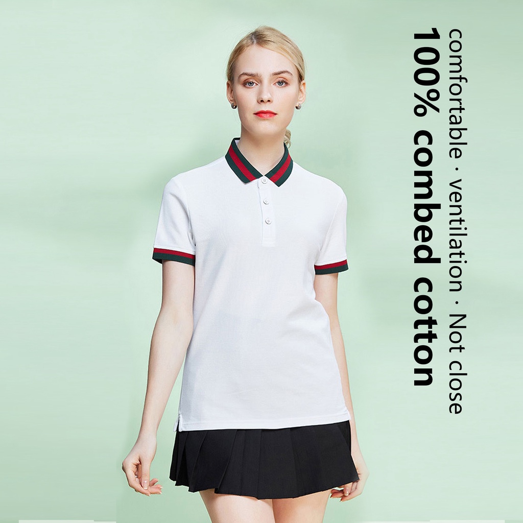 Áo polo tay ngắn cổ bẻ chất liệu 95% cotton màu sắc đơn giản thời trang cho nam | BigBuy360 - bigbuy360.vn