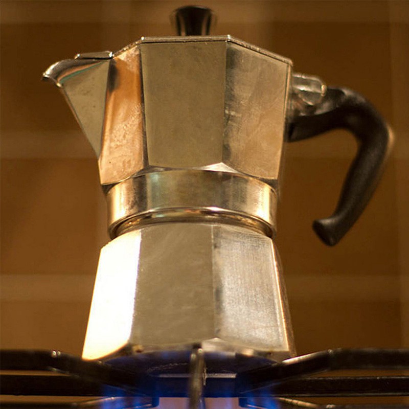 Ấm pha cà phê Moka Espresso bằng nhôm 50ml