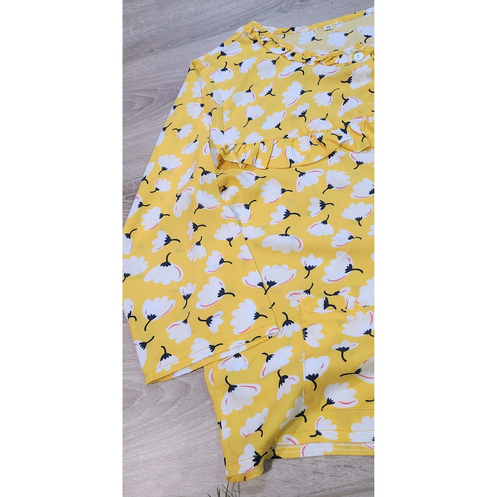 ĐỒ BỘ DÀI TAY  𝓢𝓪𝓵𝓮 𝓼𝓸̂́𝓬[𝘼̉𝙣𝙝 𝙩𝙝𝙖̣̂𝙩 + 𝙑𝙞𝙙𝙚𝙤] vải Lanh/Tole mềm mát
