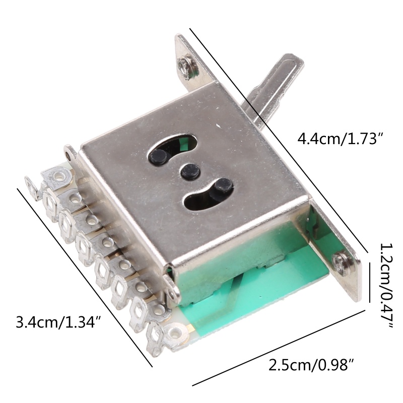 Công Tắc Pickup 3 Chiều Cho Đàn Guitar Strat