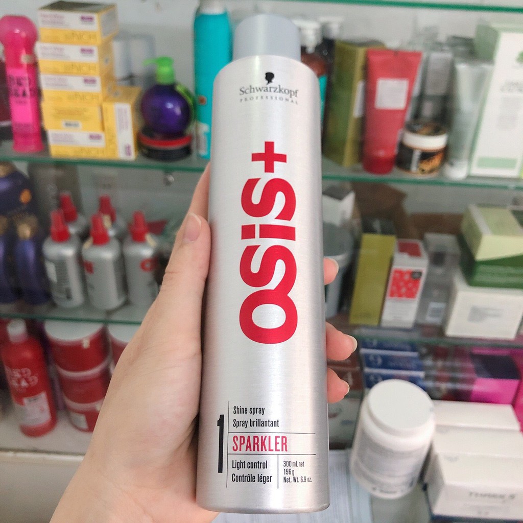 Dưỡng chất xịt bóng tóc Osis Sparkler Schwarzkopf 300ml