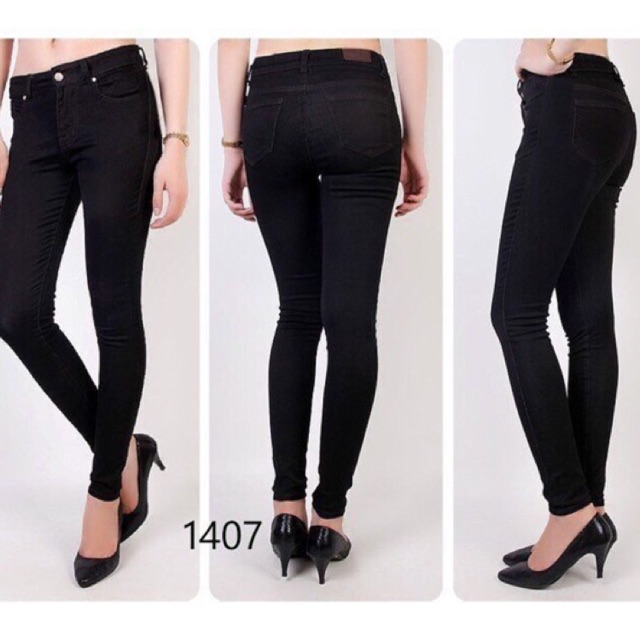 Quần Jeans Nữ Đen Size 26 đến 35 | WebRaoVat - webraovat.net.vn