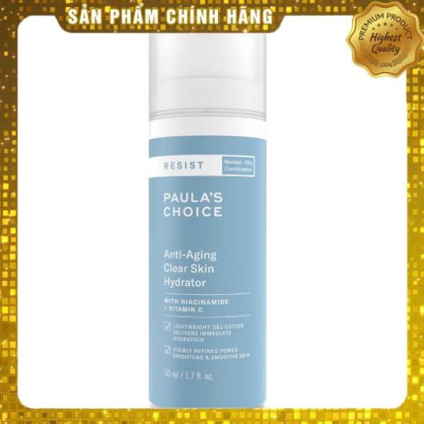 [CHÍNH HÃNG] Resist Resit Anti-Aging Clear Skin Hydrator Kem dưỡng ẩm mềm mịn cho da nhạy cảm và lão hóa +  Full size