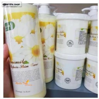 Bộ chăm sóc da hoa cúc 4 món chuyên dùng cho spa