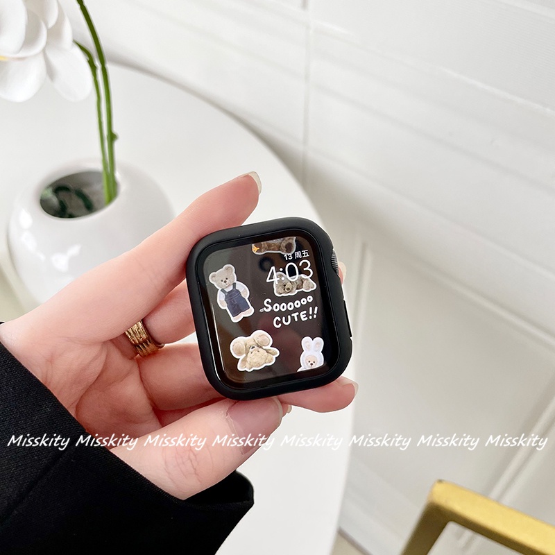 Kính Cường Lực Cho ĐồNg Hồ Apple Watch Series 7 6 5 4 3 2 Se 41mm 45mm 40mm 44mm 38mm 42mm