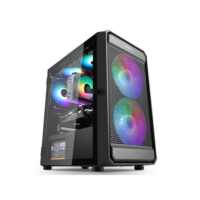 Vỏ Case SEGOTEP ARTIST 2F BLACK (TẶNG  2FAN RGB)