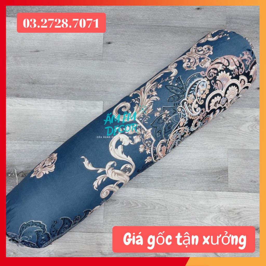 [HÀNG ĐẸP] Vỏ gối ôm35x100 mềm, min, rẻ , đẹp - Vỏ gối ôm poly nhiều màu đa dạng mẫu mã  Ấm Êm Decor