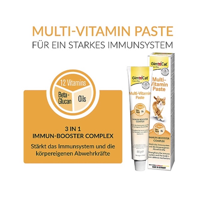 Combo Gel dinh dưỡng cho mèo Gimcat tăng đề kháng và tiêu búi lông cho mèo Surica GG01+02 (50gr)