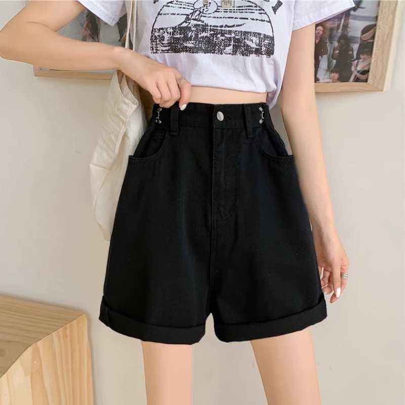 Quần Short lửng jeans nữ chất bò mềm siêu xinh xắn