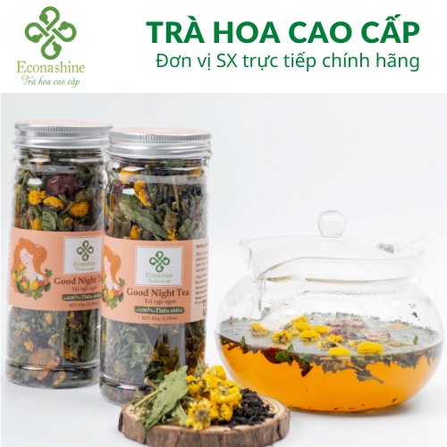 Trà ngủ ngon (Goodnight tea) Mix sẵn tiện lợi dễ sử dụng - Giúp an thần, dễ đi vào giấc ngủ - An toàn - Tự nhiên