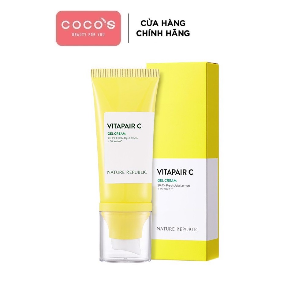 Nature Republic Kem dưỡng sáng da và làm đều màu da Vitapair C Gel Cream 50ml