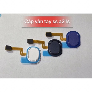 Cáp vân tay Samsung A21s nhiều màu zin new