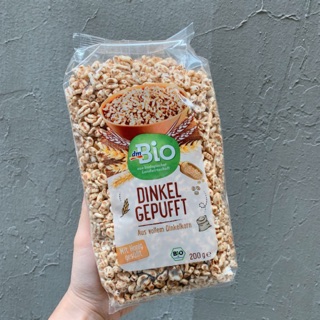 Bỏng nổ ướp mật ong hữu cơ dmBIO 200gr