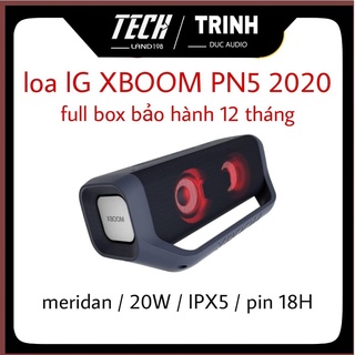 Loa bluetooth di động lg xboom go pn5 - hàng chính hãng - màu xanh đen