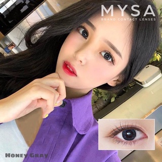 Lens/ kính giãn tròng màu xám tự nhiên giãn to long lanh