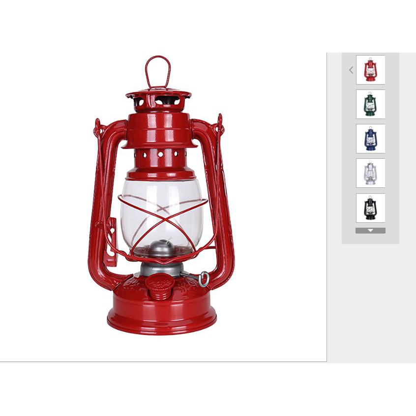 TẶNG 2 KHẨU TRANG -Đèn bão đèn dầu chống bão 24.5cm