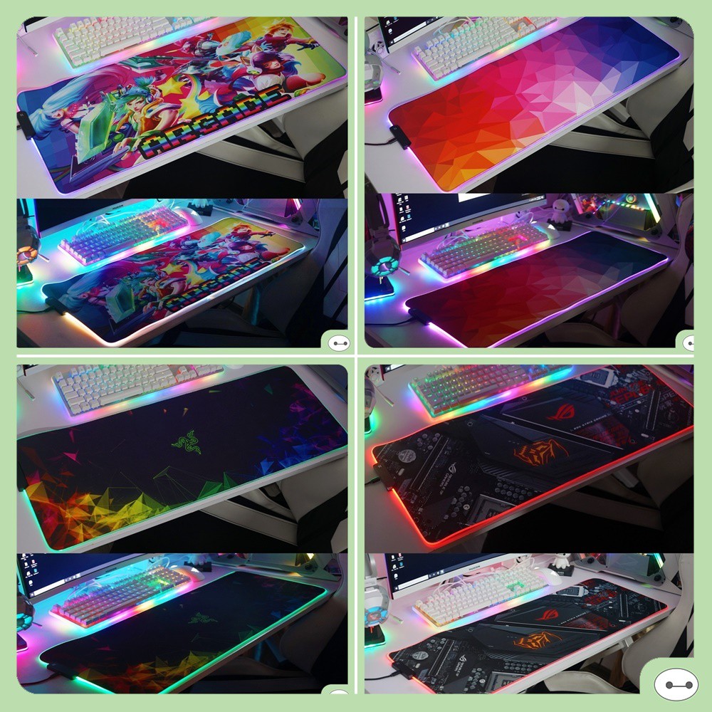 LÓT CHUỘT, PAD CHUỘT LED RGB SIZE 80X30 | WebRaoVat - webraovat.net.vn