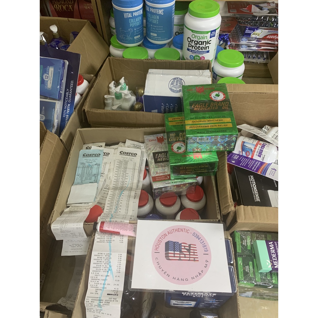 Dầu nước xanh 2 nắp Eagle Brand 24ml _ Live mua hàng tại Mỹ